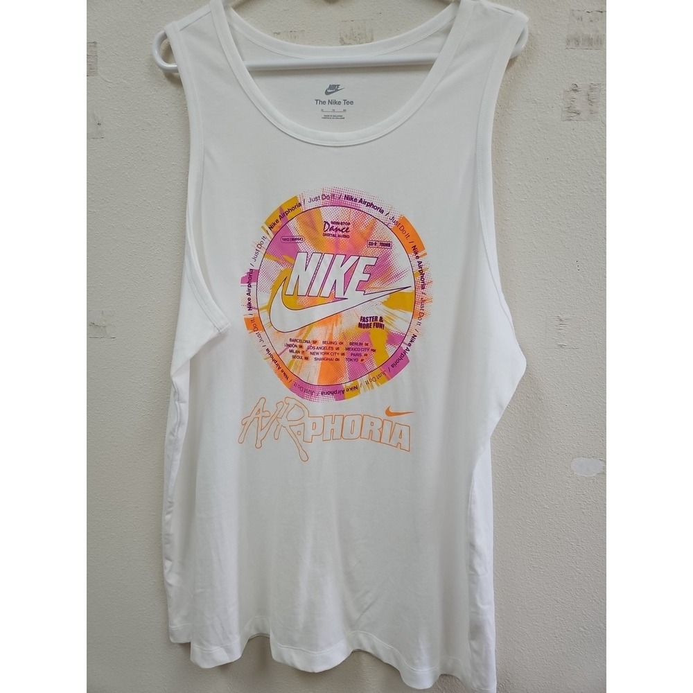 Nike Men's Airphoria White Tank Top XL